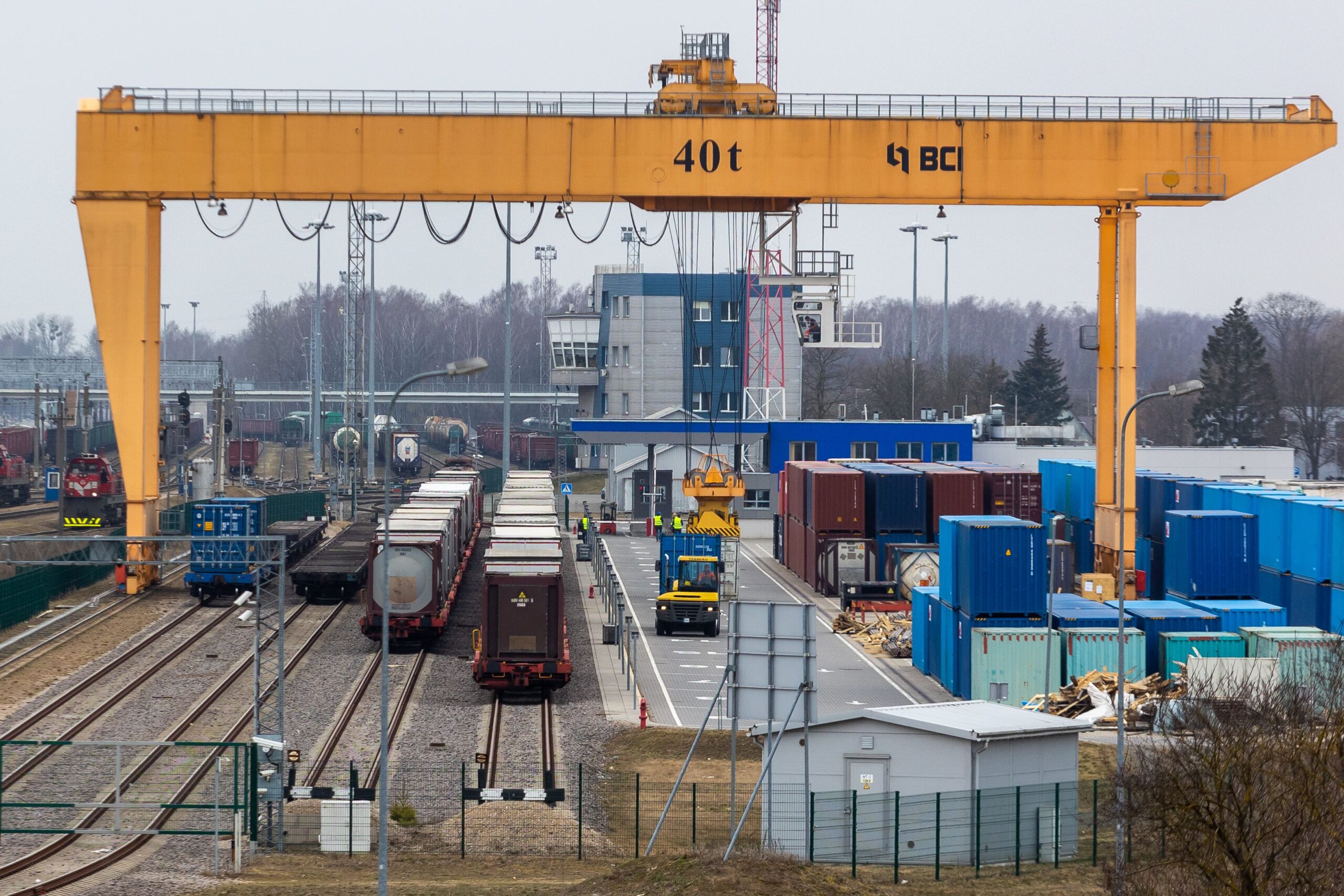 Bandomasis „LTG Cargo“ traukinys išvyko į Ukrainą