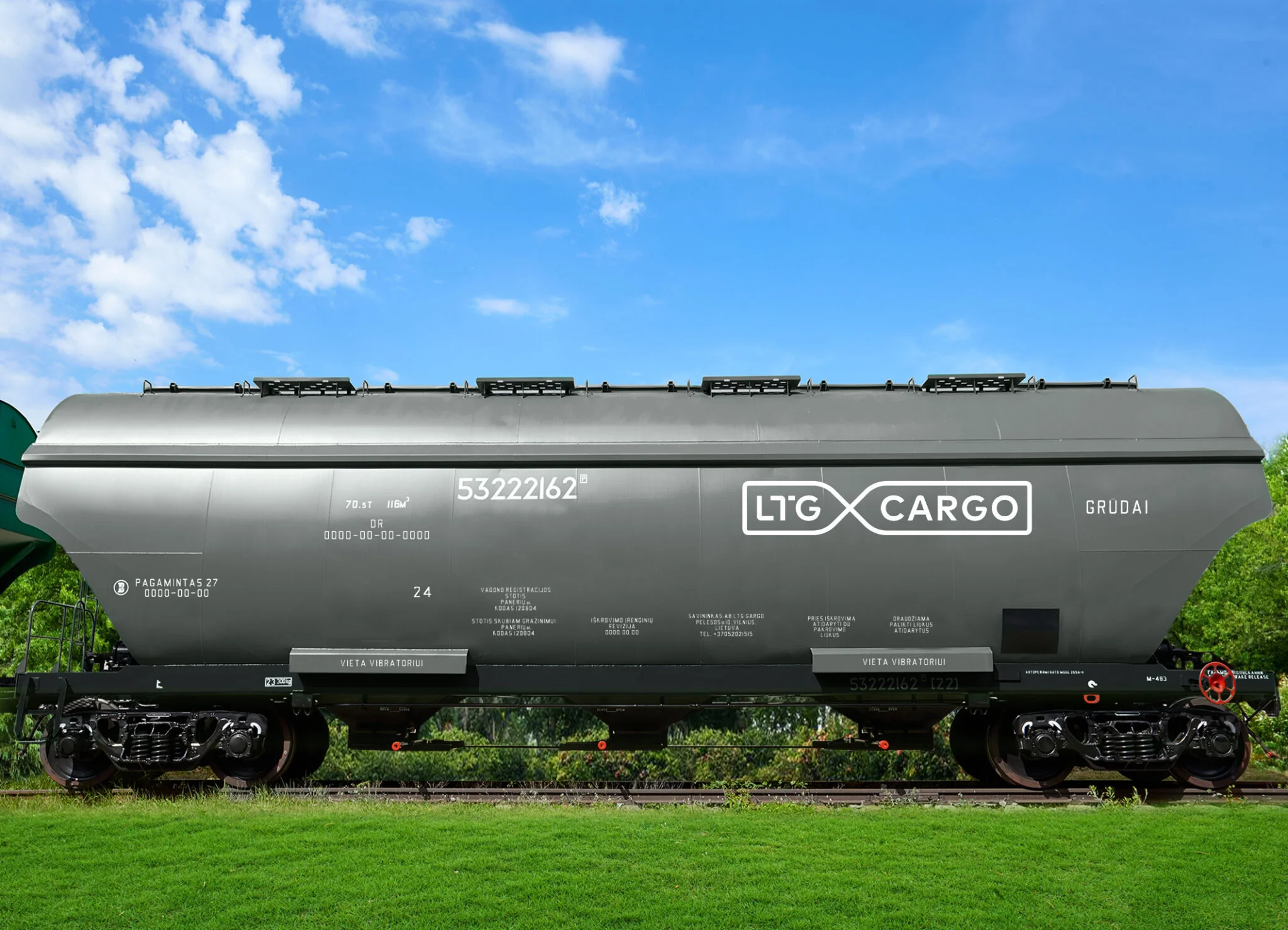 „LTG Cargo“ įsigijo 500 grūdvežių – pirmieji vagonai atkeliaus po kelių mėnesių